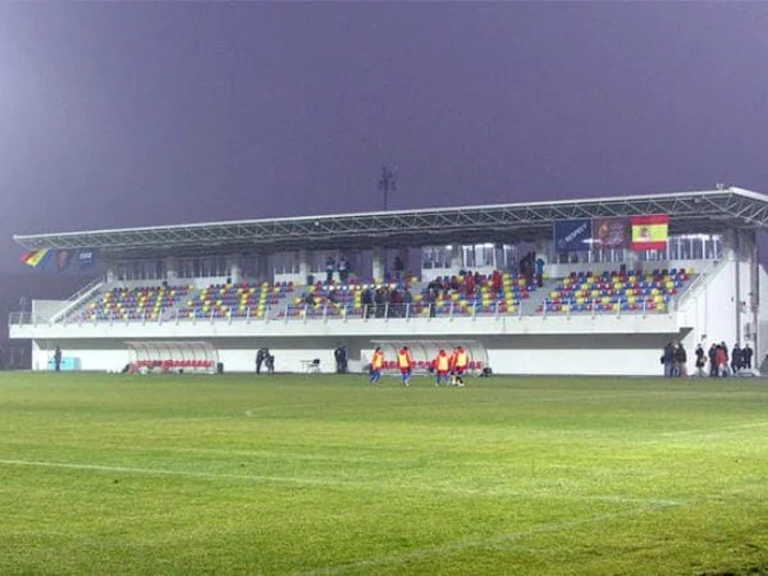 Baza de la Buftea. FOTO: AFC Chindia