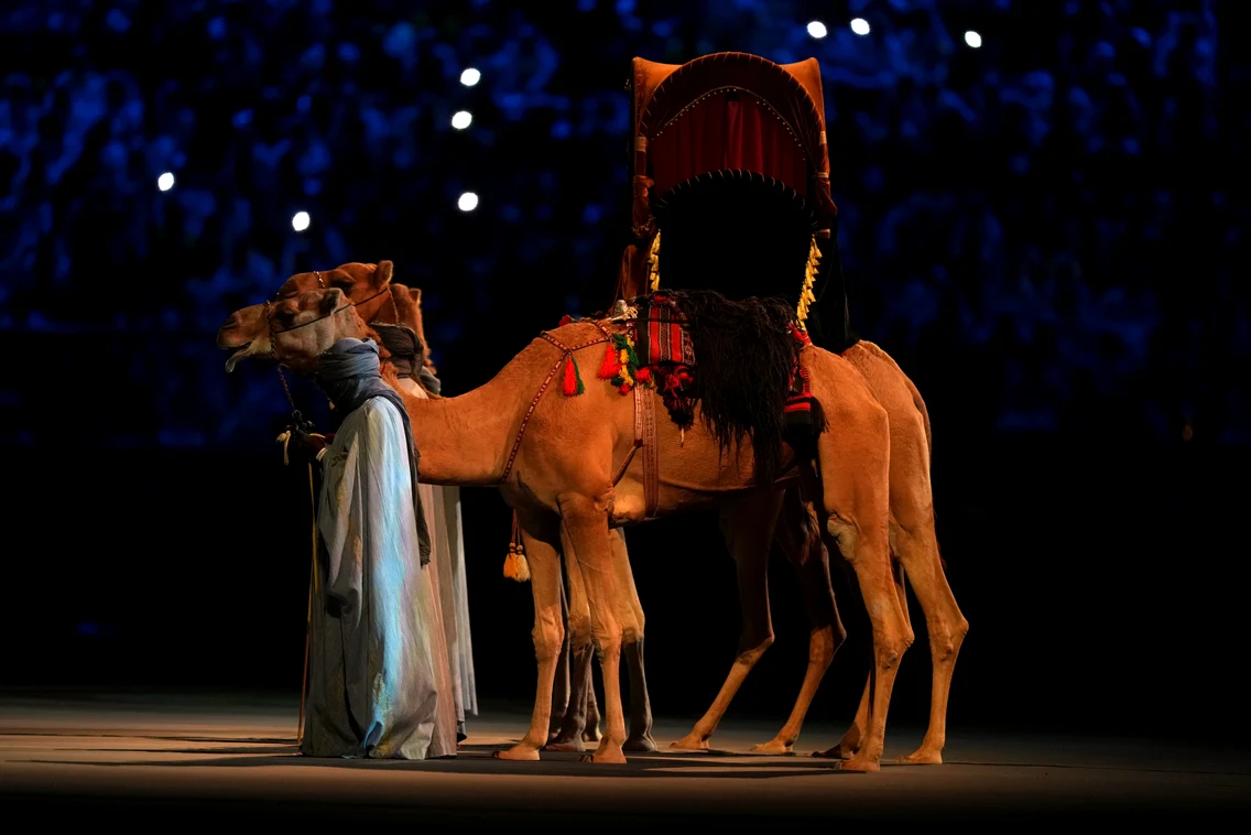 Ceremonia de deschidere a Campionatului Mondial de Fotbal Qatar 2022. FOTO Profimedia