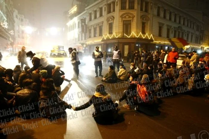 Proteste în Bucureşti