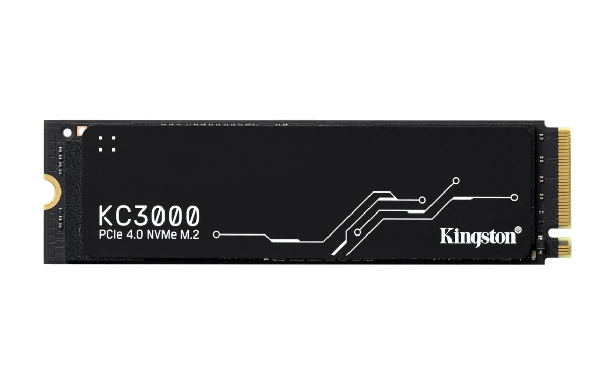SSD Kingston KC3000 PCIe 4.0 NVMe.