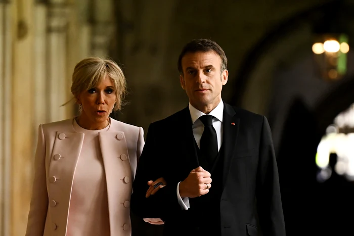 Brigitte și Emmanuel Macron, la încoronare, Getty (3) jpg