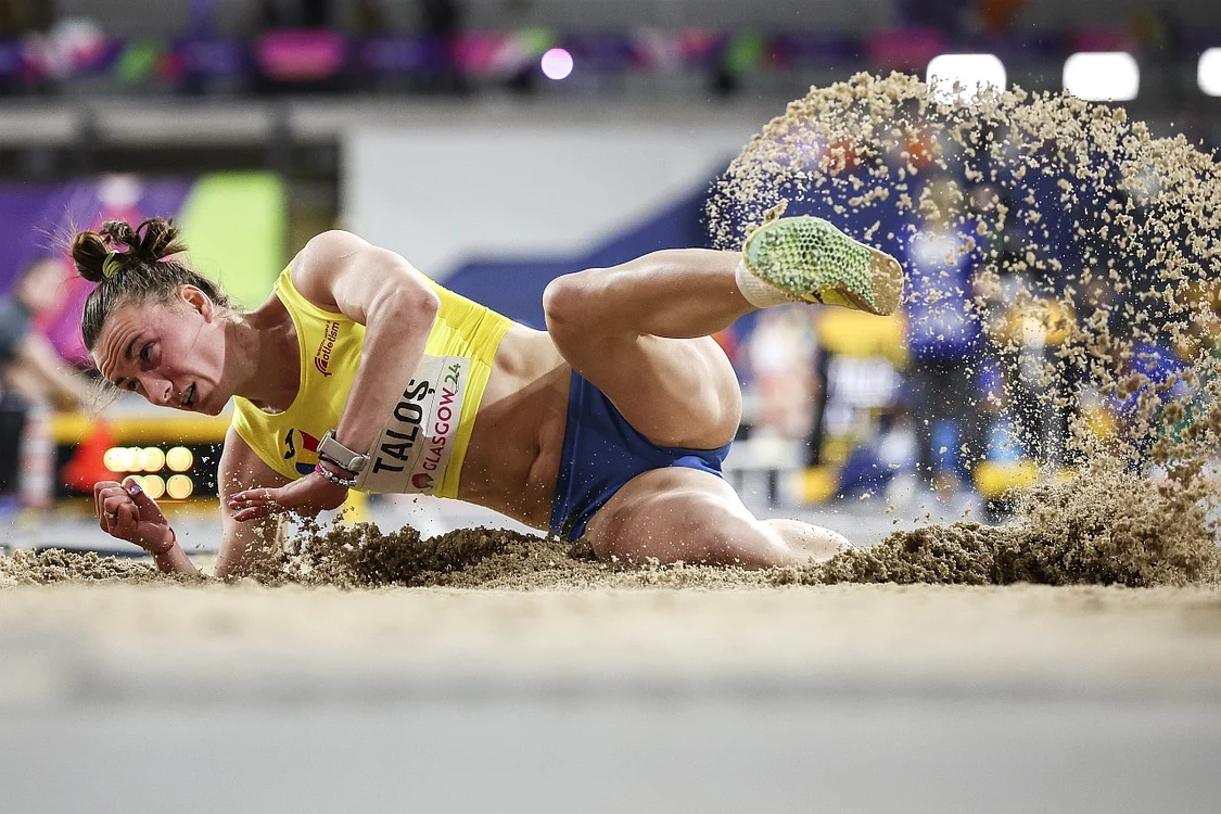 Andreea Taloș a ocupat locul 7 la triplusalt (Foto: EPAImages)
