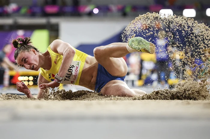 Andreea Taloș a ocupat locul 7 la triplusalt (Foto: EPAImages)