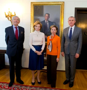 Majestatea Sa Margareta, Principesa Sofia, Principele Radu, octombrie 2025. FOTO: Daniel Angelescu, Casa Majestății Sale