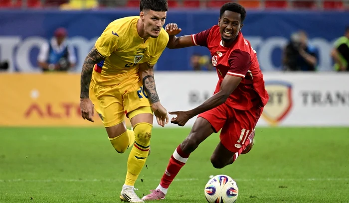 Dennis Man (stânga), printre cei mai bine cotați de la națională (FOTO: Sportpictures)