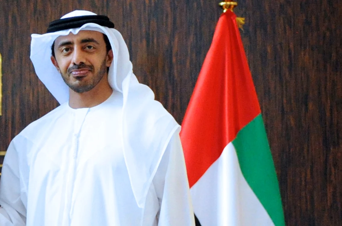Ministrul de Externe al EAU Abdullah bin Zayed Al Nahyan FOTO NM TV