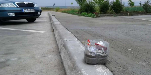 Autostrada Soarelui A2 - Grupurile sanitare de la Km 206 Foto Sînziana Ionescu