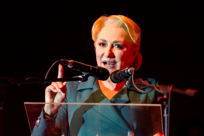 Viorica Dăncilă a ajuns să o critice public pe Ana Birchall. FOTO Inquam Photos / Cornel Putan