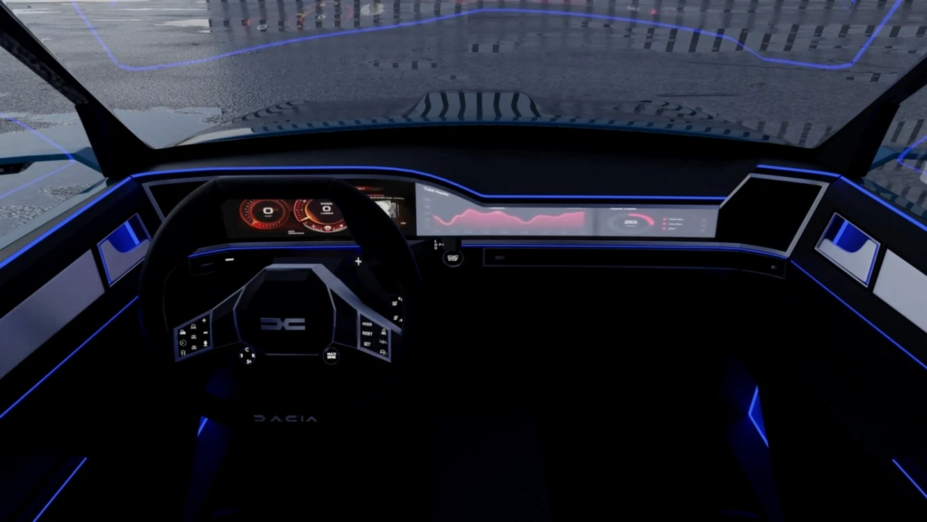 interior concept dacia 1300 si masina clasica foto theodor ioan tanase