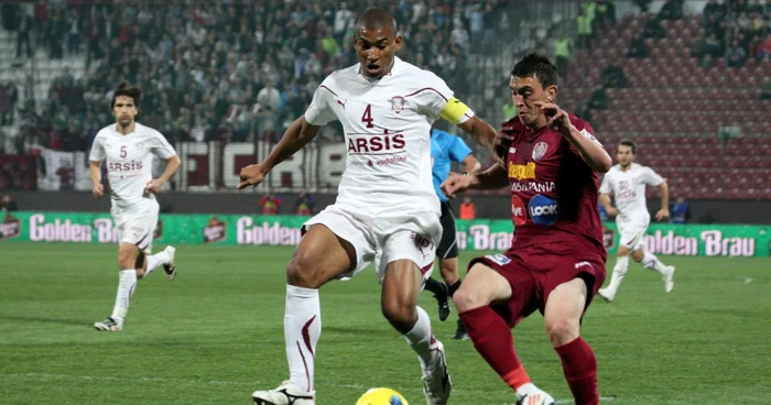 CFR Cluj a fost umilita pe teren propriu scor 0-5 cu Rapid Bucuresti