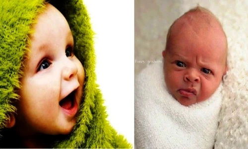 Nimeni nu ar putea zâmbi înfăşurat într un scutec! jpeg