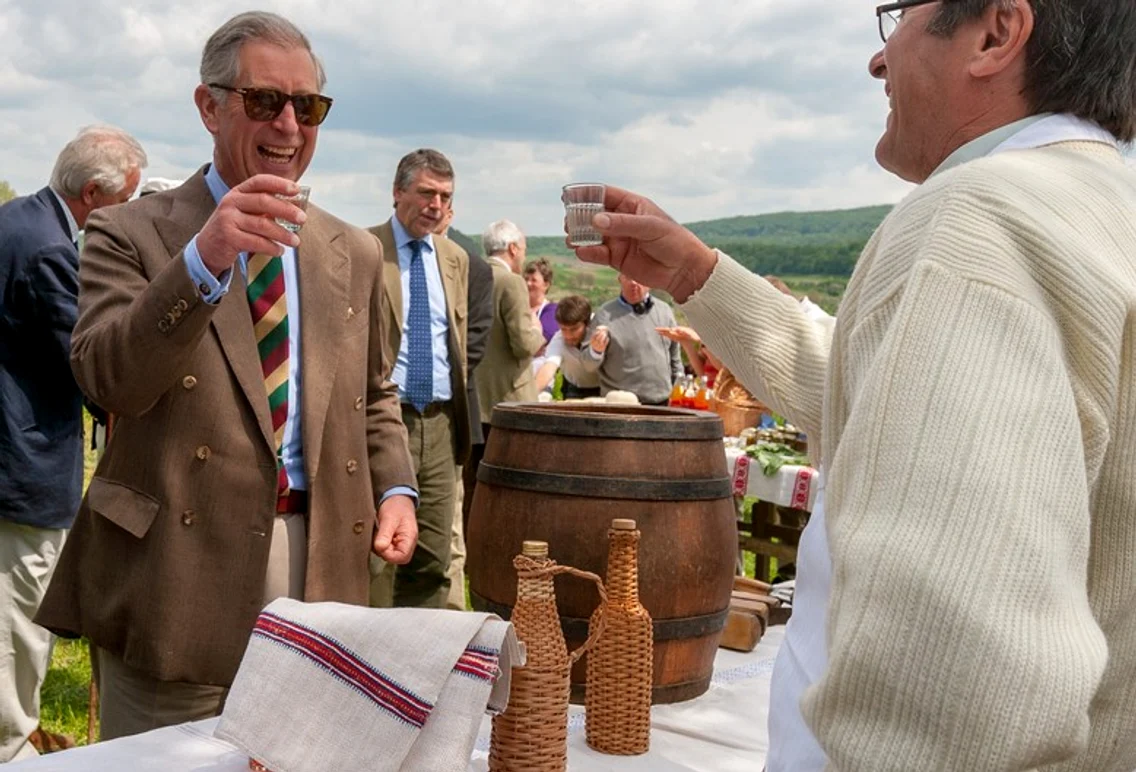 Charles in Romania