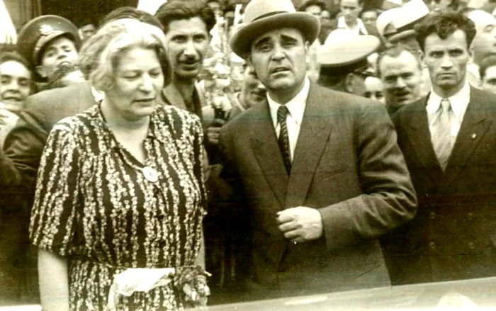 Ana Pauker alături de Gheorghe Ghiorghiu Deja FOTO Adevărul.