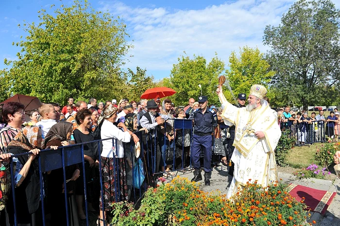 Patriarhul Daniel, la Mizil. Foto ziarul Lumina