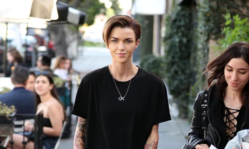 Ruby Rose Leaves Kate Somerville Using Her Cane jpeg