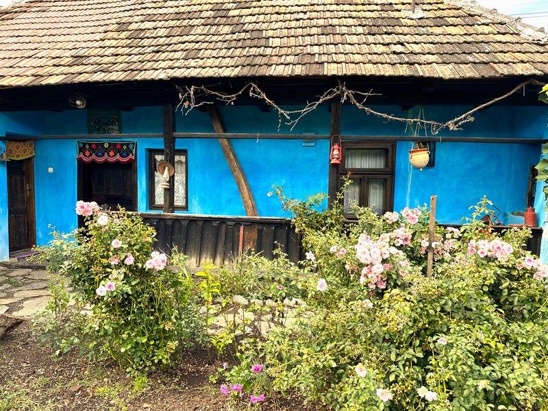 REPORTAJ Povestea femeilor care au creat Casa Albastră din Marin, satul unde se recreează nunți vechi FOTO 