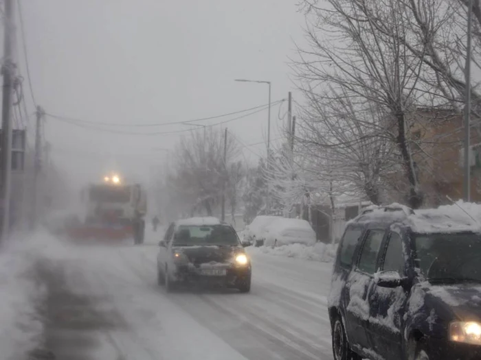 Călăraşiul, sub cod portocaliu de viscol