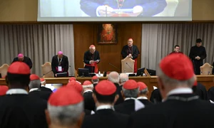 Cardinali la Vatican pentru pregătirea conclavului FOTO Profimedia 