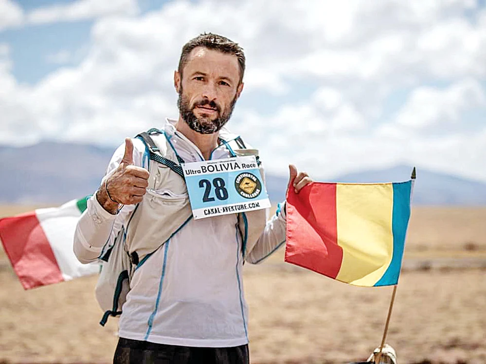 2021. Iulian Rotariu,  triumfător la ultramaratonul  din Bolivia. Fotografii: Facebook/Iulian Rotari