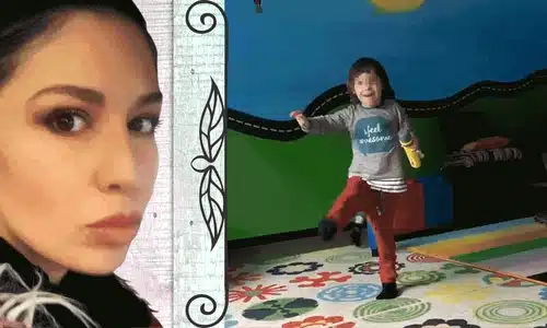 cub Cristina Balan animat blur gif