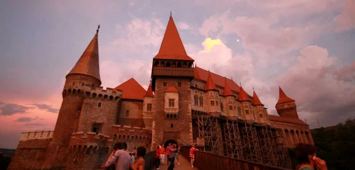 Castelul Corvinilor din Hunedoara. FOTO: Daniel Guţă