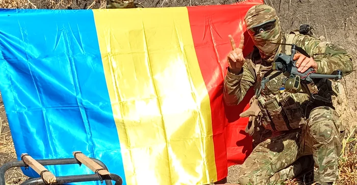 Getotac luptă de aproape doi ani în Ucraina. FOTO; Arhivă personală Getotac