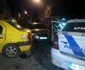 Accident in lant la Constanta. Un taxi a fost lovit de masina unei firme de paza. FOTO Adrian Boioglu