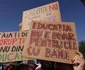 Protest educație - mii de profesori în Piața Victoriei FOTO Inquam / Octav Ganea