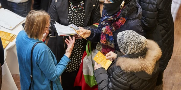 Targ joburi refugiati Berlin EPA