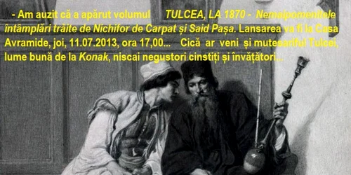 lansare de carte tulcea