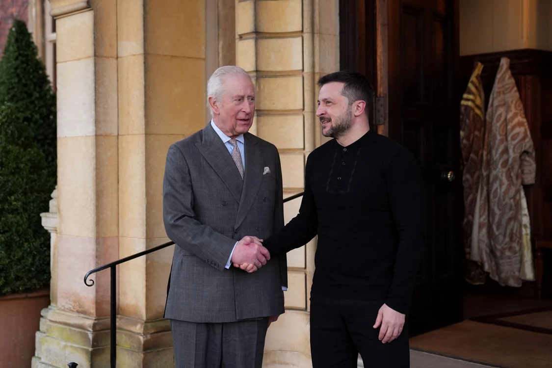 Regele Charles l a primit pe Zelensky la Sandringham, Profimedia (6) jpg