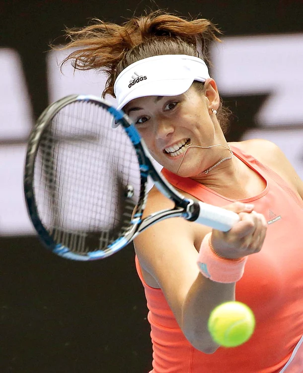 Garbine Muguruza este liderul Spaniei