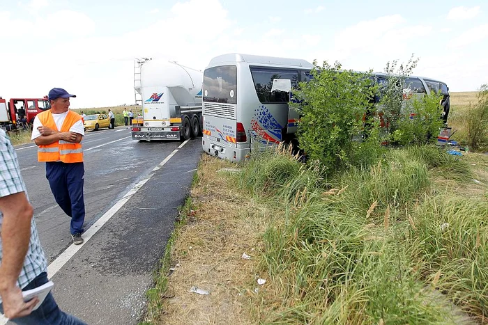 Accident pe DN 6 Timişoara - Lugoj