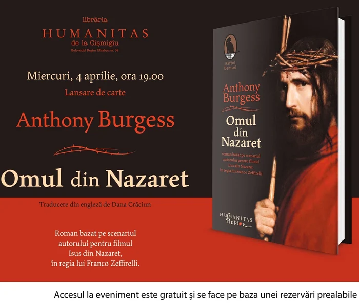 Avanpremieră editorială: Omul din Nazaret jpeg