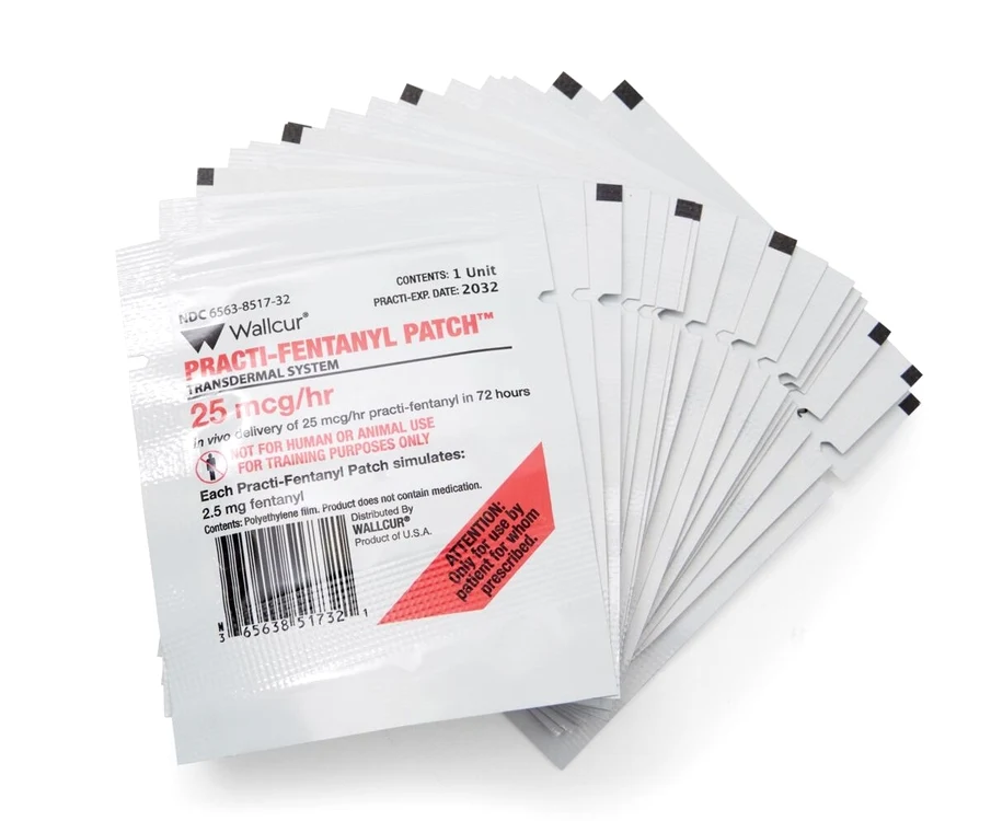 plasturi fentanil  foto 3B Scientific jpg