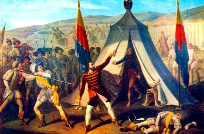 Moartea lui Mihai Viteazul, pictură de Constantin Lecca / foto: Wikipedia