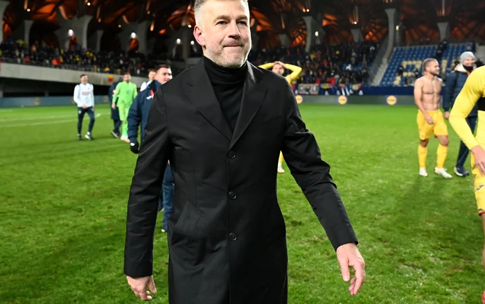Edi Iordănescu și selecționata sa vor sărbători calificarea pe Arena Națională (FOTO: Sportpictures)