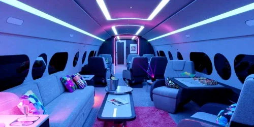 Bogații lumii închiriază avioane cu mii de dolari pe oră FOTO FIVE Hotels and Resorts