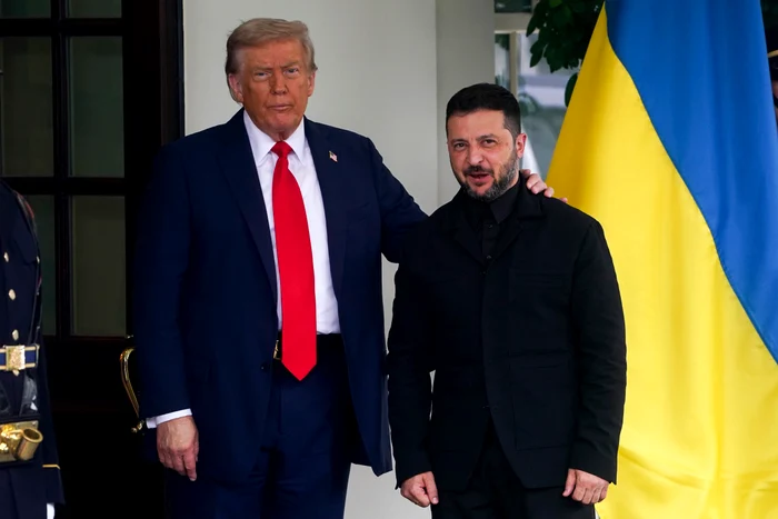 Donald Trump și Volodimir Zelenski/FOTO:EPA/EFE