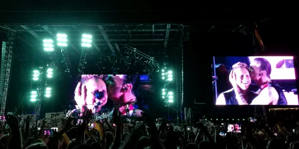 Depeche Mode în concert la Cluj. FOTO