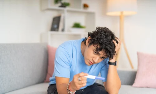 test sarcina barbat jpg