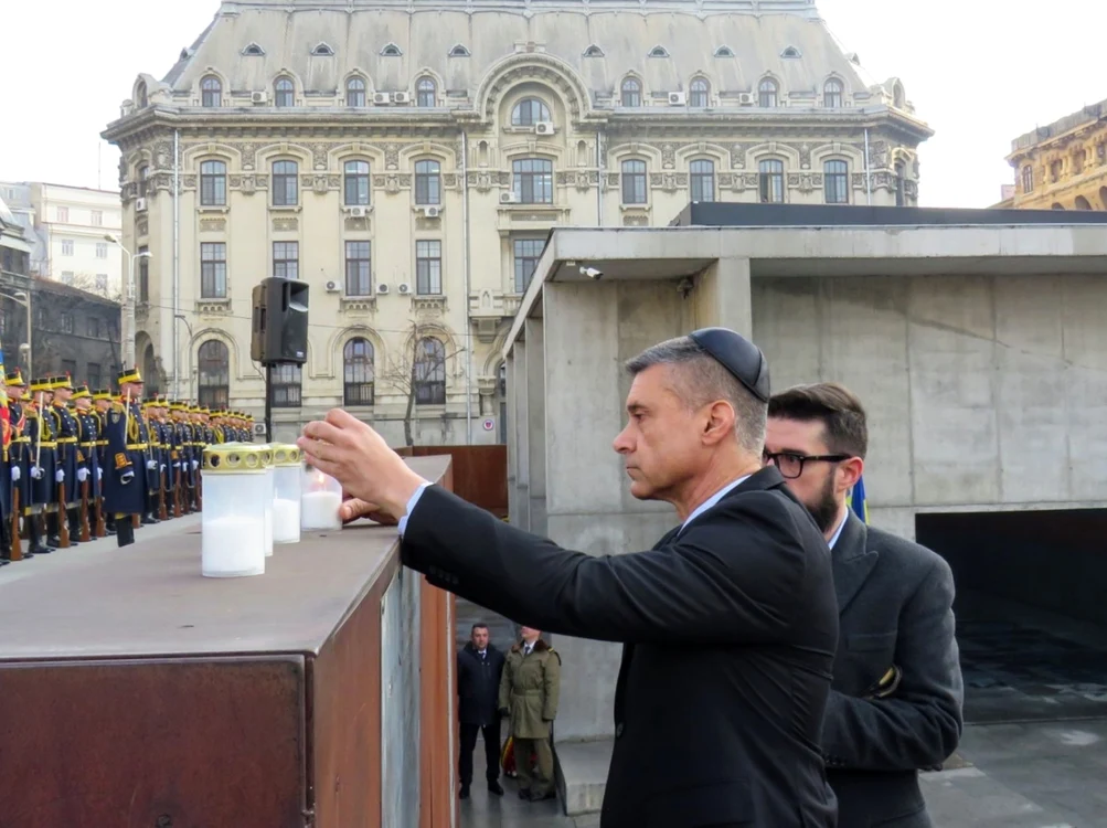 David Saranga, ambasadorul Israelului în România FOTO Ambasada Israelului / Facebook