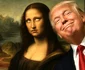Trump și Mona Lisa/FOTO: X @JustMe130805