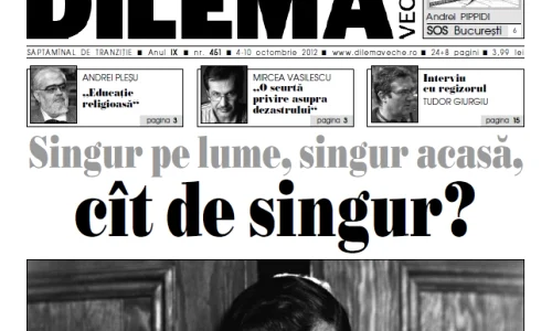 Singur pe lume, singur acasă, cît de singur? jpeg