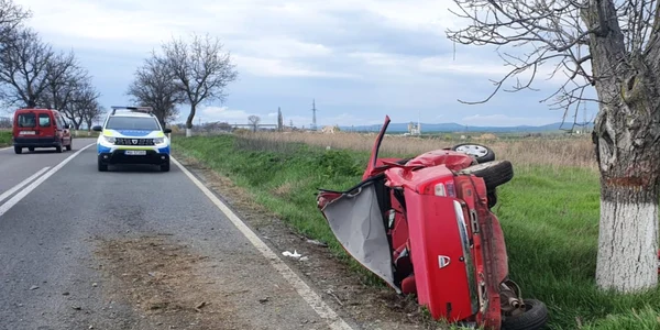 Accident rutier tulcea foto ipj tulcea