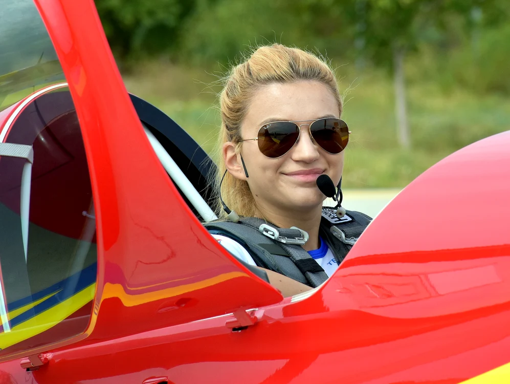 Andreea Bănesaru are doar 24 de ani / foto: arhiva personala