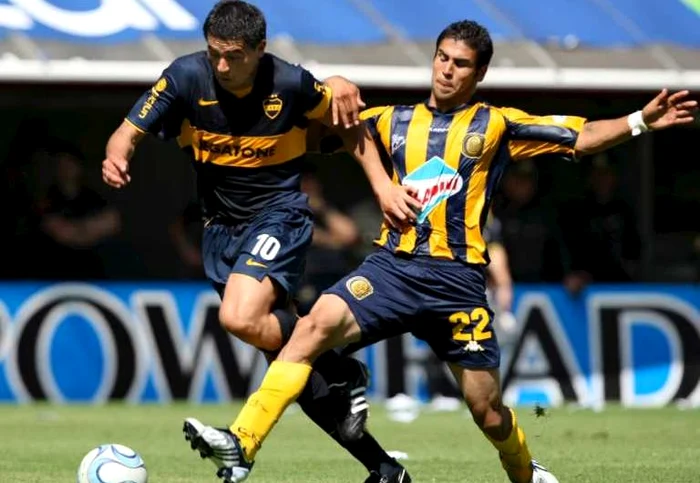 
    Juan Roman Riquelme (stânga) a jucat timp de doi ani la Boca Juniors EPA  