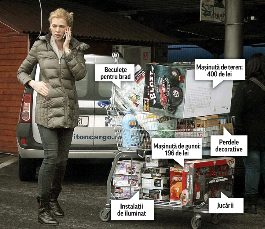 
    Alina, surprinsă zilele  trecute la cumpărăturiFoto: Blitz  