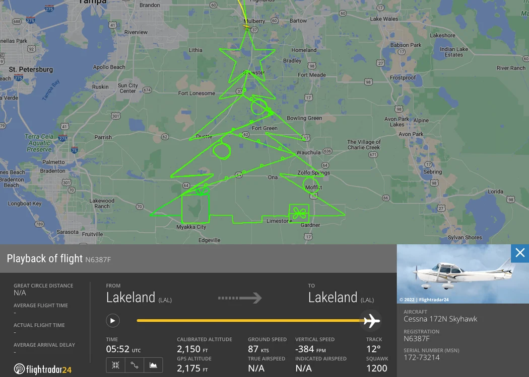 Brad desenat de un avion. FOTO FlightRadar24