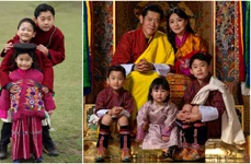 Micii prinți din Bhutan, Prințul Jigme Namgyel, Ugyen și Sonam   Casa Regală bhutaneză jpg